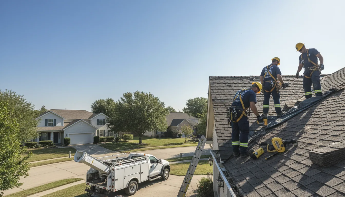 Emergency Roof Repair in Bleiblerville, TX near me